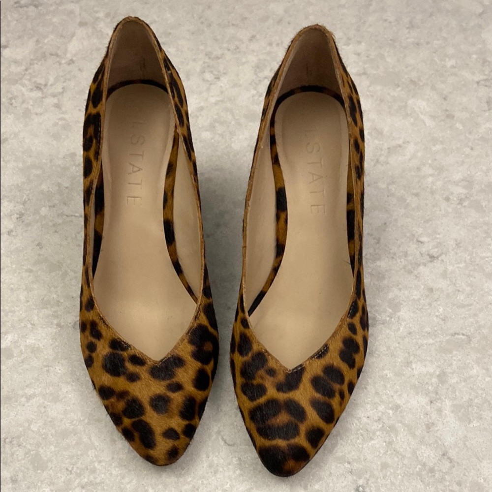 1. State Leopard Print Women's Shoes, Size 7M, worn once! - Picture 2 of 10